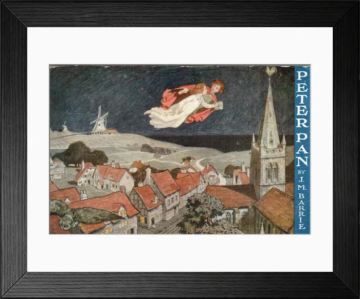 Framed Print : Peter Pan by J M Barrie Framed Print : Peter Pan by J M Barrie
