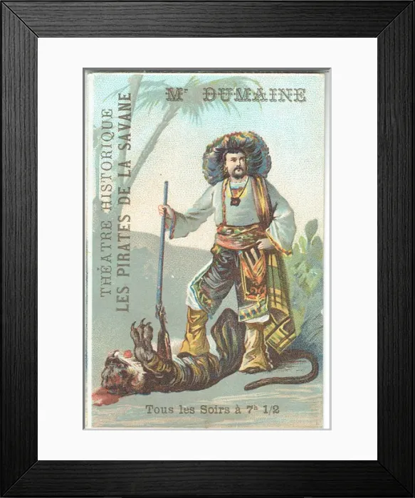 Framed Print : Les Pirates de la Savane Framed Print : Les Pirates de la Savane