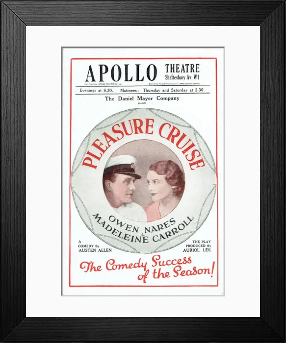 Framed Print : Pleasure Cruise by Austen Allen Framed Print : Pleasure Cruise by Austen Allen