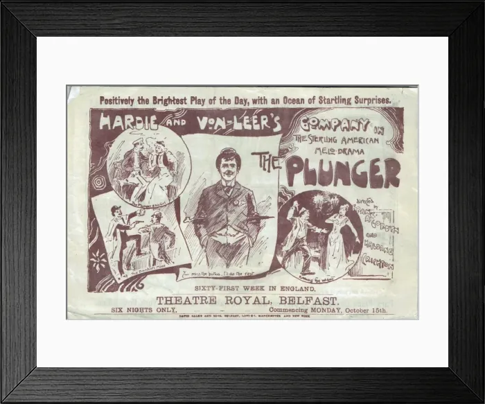 Framed Print : The Plunger by D H Higgins Framed Print : The Plunger by D H Higgins