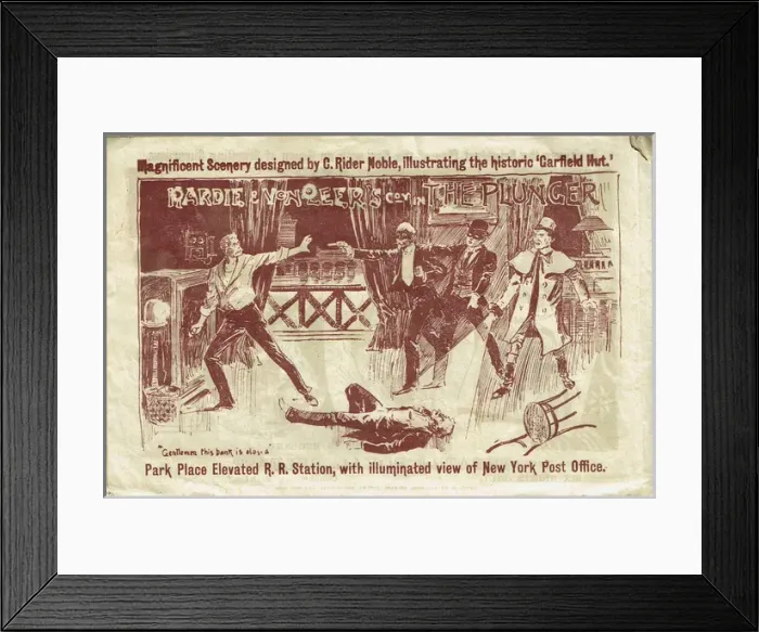 Framed Print : The Plunger by D H Higgins Framed Print : The Plunger by D H Higgins