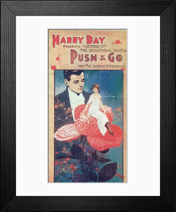 Framed Print : Push and Go revue by Albert de Courbille & F W Mark Framed Print : Push and Go revue by Albert de Courbille & F W Mark