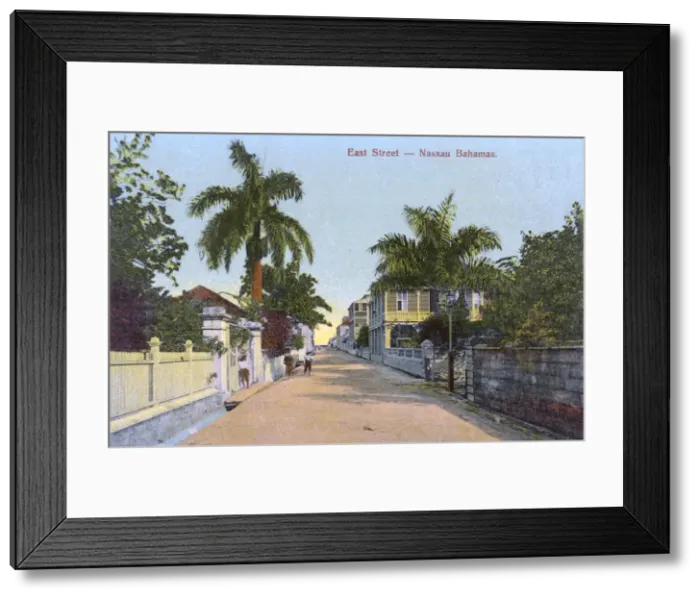 Framed Print : East Street, Nassau, Bahamas, West Indies Framed Print : East Street, Nassau, Bahamas, West Indies