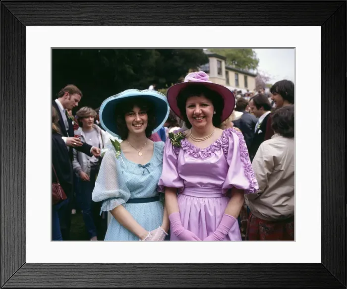 Framed Print : Lead Dancers in Helston Floral Dance, Cornwall Framed Print : Lead Dancers in Helston Floral Dance, Cornwall