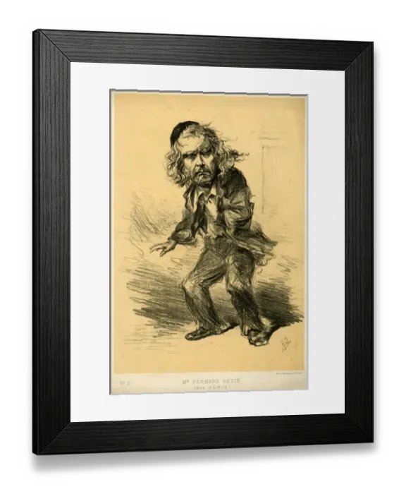 Framed Print : Hermann Vezin as Man O Airlie Framed Print : Hermann Vezin as Man O Airlie