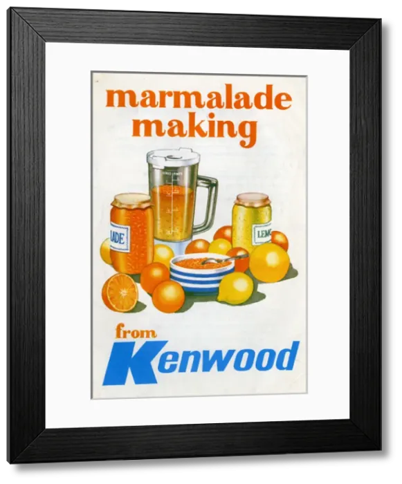 Framed Print : Kenwood Liquidiser for Marmalade Making Framed Print : Kenwood Liquidiser for Marmalade Making