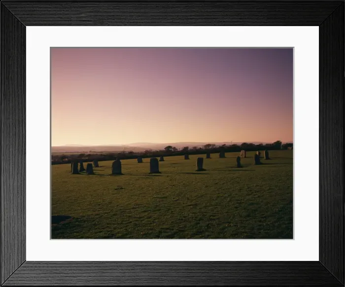 Framed Print : Merry Maidens stone circle, near St Buryan, Cornwall Framed Print : Merry Maidens stone circle, near St Buryan, Cornwall