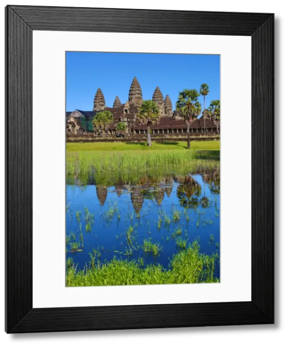 Framed Print : Angkor Wat Temple, Siem Reap, Cambodia