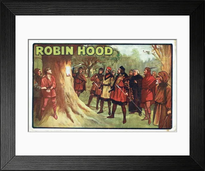 Framed Print : Robin Hood by Henry Hamilton & William Devereux Framed Print : Robin Hood by Henry Hamilton & William Devereux
