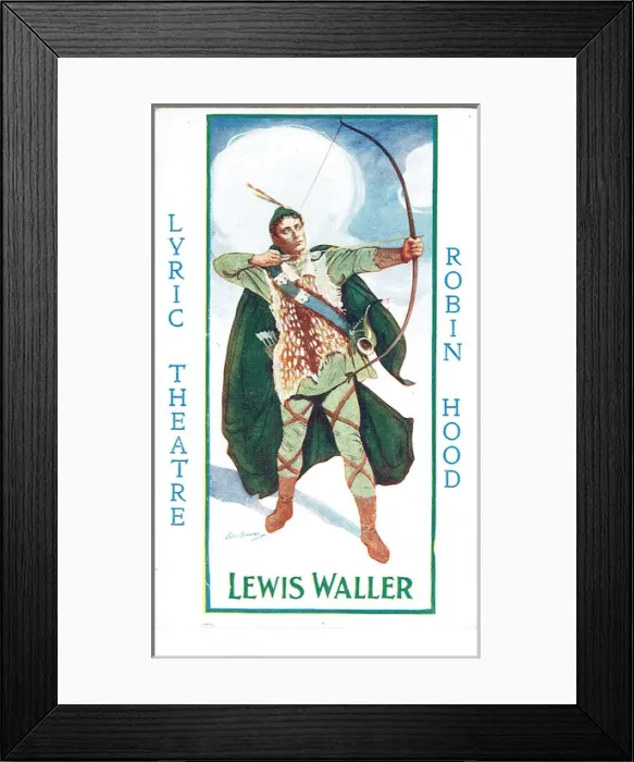 Framed Print : Robin Hood by Henry Hamilton & William Devereux Framed Print : Robin Hood by Henry Hamilton & William Devereux