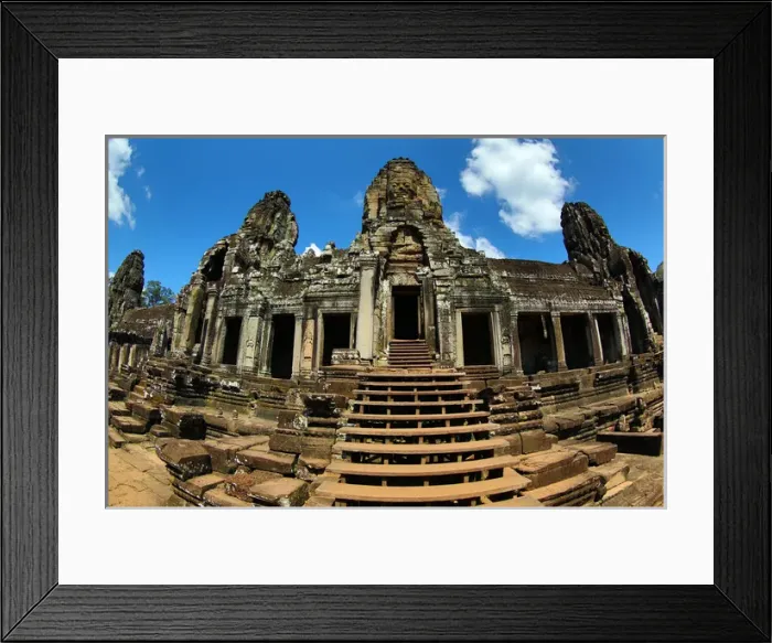 Framed Print : Bayon, Khmer Temple in Angkor Thom, Siem Reap, Cambodia Framed Print : Bayon, Khmer Temple in Angkor Thom, Siem Reap, Cambodia