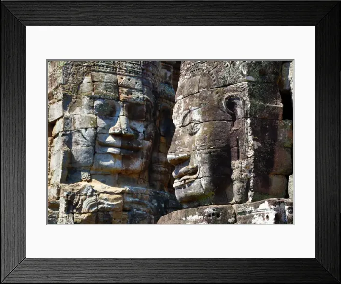 Framed Print : Bayon, Khmer Temple in Angkor Thom, Siem Reap, Cambodia Framed Print : Bayon, Khmer Temple in Angkor Thom, Siem Reap, Cambodia