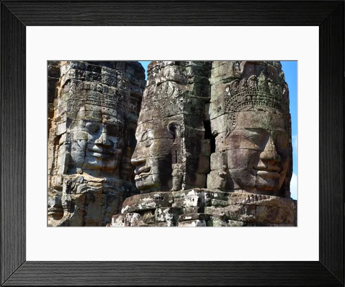 Framed Print : Bayon, Khmer Temple in Angkor Thom, Siem Reap, Cambodia Framed Print : Bayon, Khmer Temple in Angkor Thom, Siem Reap, Cambodia