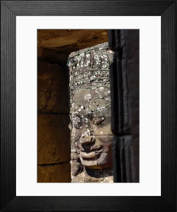 Framed Print : Bayon, Khmer Temple in Angkor Thom, Siem Reap, Cambodia Framed Print : Bayon, Khmer Temple in Angkor Thom, Siem Reap, Cambodia