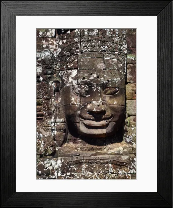 Framed Print : Bayon, Khmer Temple in Angkor Thom, Siem Reap, Cambodia Framed Print : Bayon, Khmer Temple in Angkor Thom, Siem Reap, Cambodia