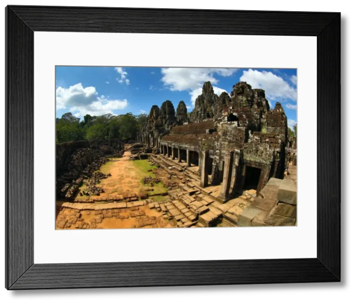 Framed Print : Bayon, Khmer Temple in Angkor Thom, Siem Reap, Cambodia Framed Print : Bayon, Khmer Temple in Angkor Thom, Siem Reap, Cambodia