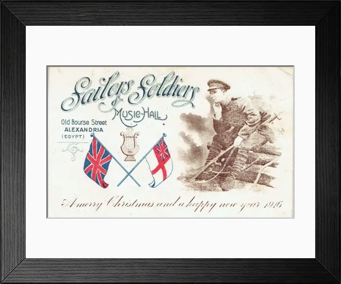 Framed Print : Sailors, Soldiers and Music Hall Framed Print : Sailors, Soldiers and Music Hall