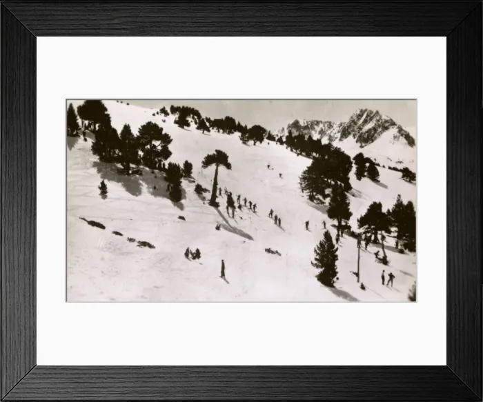 Framed Print : Ski slopes at Envalira, Valleys of Andorra, Andorra Framed Print : Ski slopes at Envalira, Valleys of Andorra, Andorra