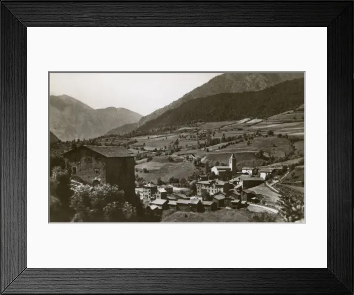 Framed Print : General view of La Massana, Valleys of Andorra, Andorra Framed Print : General view of La Massana, Valleys of Andorra, Andorra