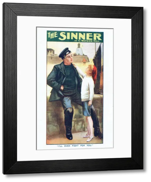 Framed Print : The Sinner by C Watson Mill Framed Print : The Sinner by C Watson Mill