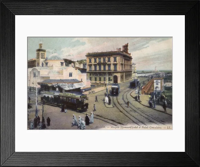 Framed Print : Mosque Djemaa-Djedid, Algiers, Algeria Framed Print : Mosque Djemaa-Djedid, Algiers, Algeria