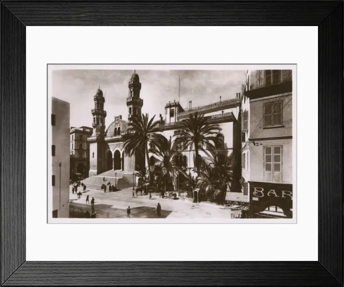 Framed Print : Cathedral and Governors Palace, Algiers, Algeria Framed Print : Cathedral and Governors Palace, Algiers, Algeria