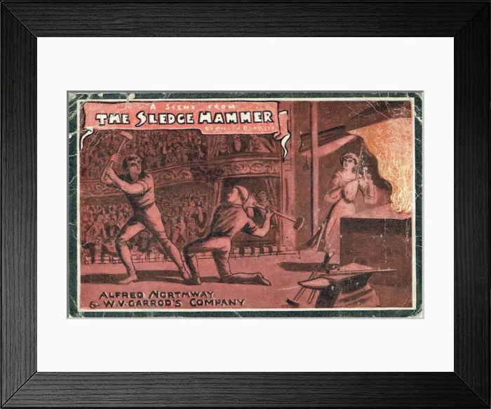 Framed Print : The Sledgehammer adapted by Wilson Barrett Framed Print : The Sledgehammer adapted by Wilson Barrett