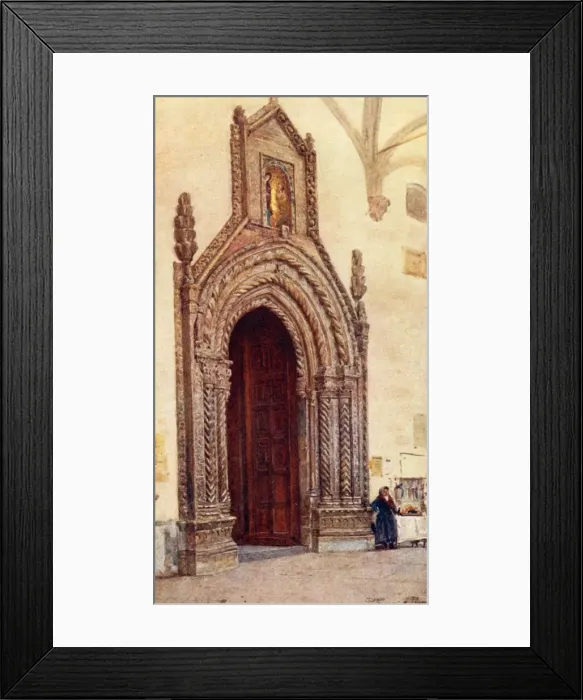 Framed Print : Doorway of Cathedral, Palermo, Sicily, Italy Framed Print : Doorway of Cathedral, Palermo, Sicily, Italy