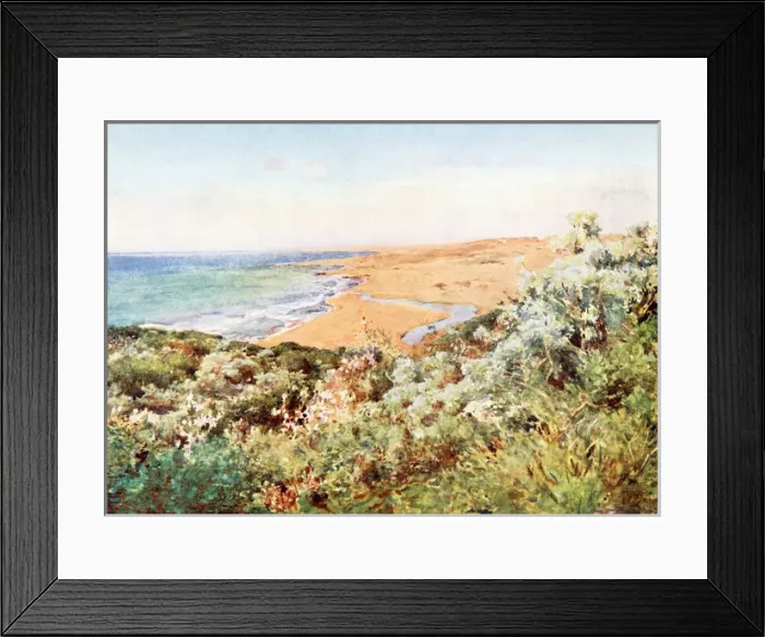 Framed Print : Sea-coast at Selinunte, Sicily, Italy Framed Print : Sea-coast at Selinunte, Sicily, Italy