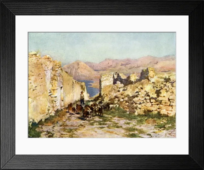 Framed Print : Monte San Giuliano, The Ancient Eryx, Sicily Framed Print : Monte San Giuliano, The Ancient Eryx, Sicily