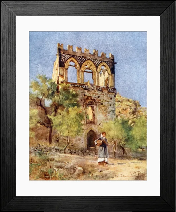 Framed Print : Badia Vecchia, Taormina, Sicily, Italy Framed Print : Badia Vecchia, Taormina, Sicily, Italy