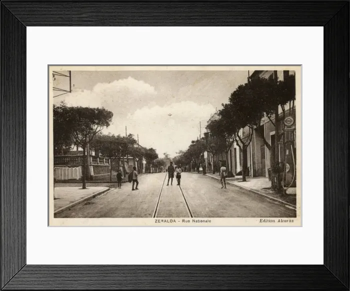 Framed Print : Avenue d Alger, Zeralda, Algiers, Algeria Framed Print : Avenue d Alger, Zeralda, Algiers, Algeria