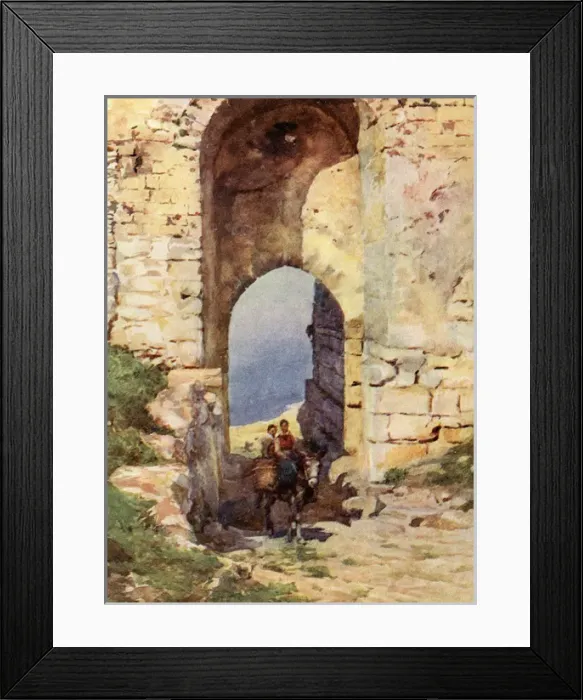 Framed Print : Porta Spada, Monte San Giuliano, Sicily, Italy Framed Print : Porta Spada, Monte San Giuliano, Sicily, Italy
