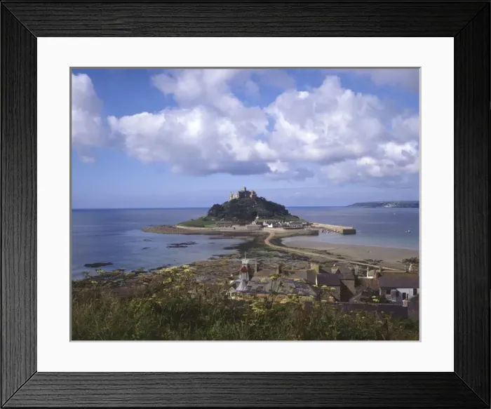 Framed Print : View of St Michaels Mount, Cornwall Framed Print : View of St Michaels Mount, Cornwall