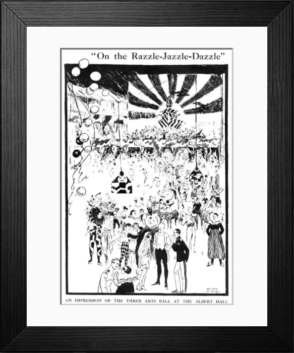 Framed Print : Three Arts Ball at The Albert Hall Framed Print : Three Arts Ball at The Albert Hall