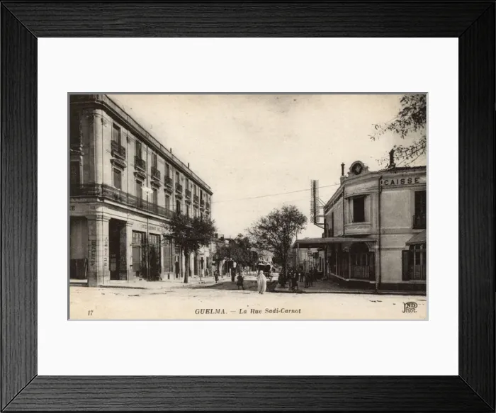 Framed Print : Sadi-Carnot Street, Guelma, NE Algeria Framed Print : Sadi-Carnot Street, Guelma, NE Algeria