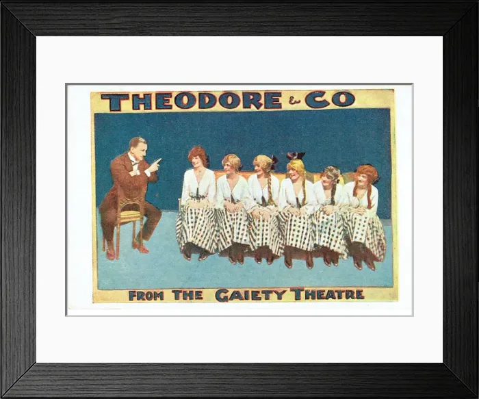Framed Print : Theodore & Co. by H M Harwood & George Grossmith Framed Print : Theodore & Co. by H M Harwood & George Grossmith