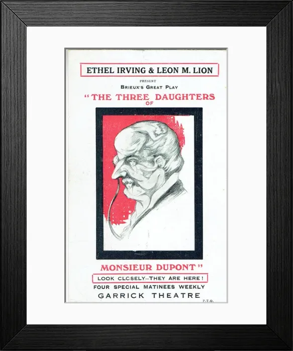 Framed Print : The Three Daughters of M Dupont Framed Print : The Three Daughters of M Dupont