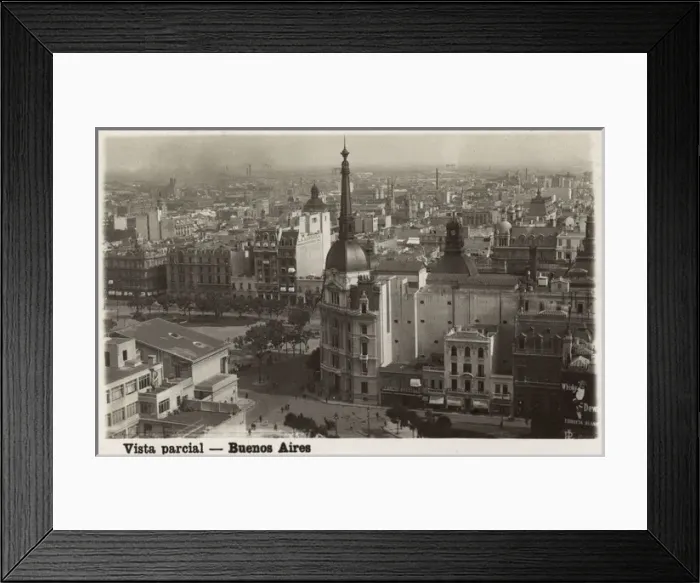 Framed Print : General view, Buenos Aires, Argentina, South America Framed Print : General view, Buenos Aires, Argentina, South America