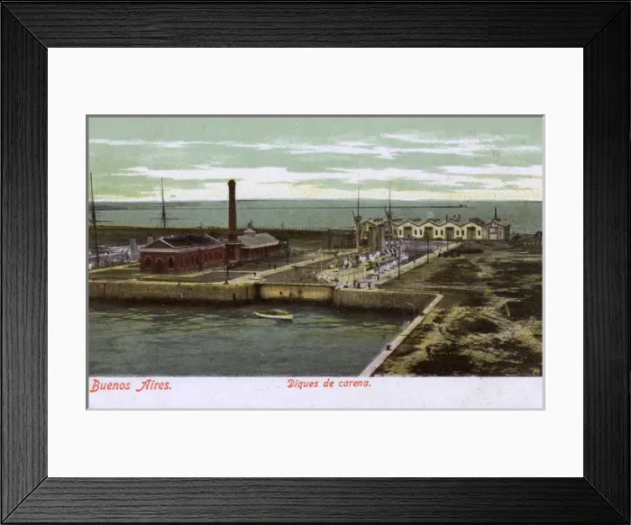 Framed Print : Dry dock, Buenos Aires, Argentina, South America Framed Print : Dry dock, Buenos Aires, Argentina, South America