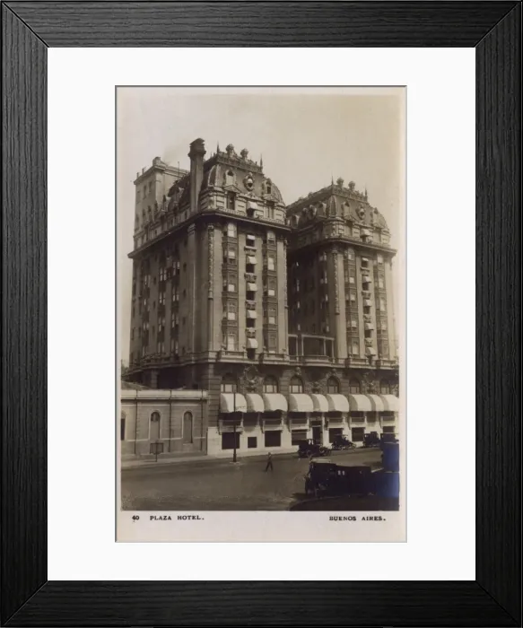 Framed Print : Plaza Hotel, Buenos Aires, Argentina, South America Framed Print : Plaza Hotel, Buenos Aires, Argentina, South America