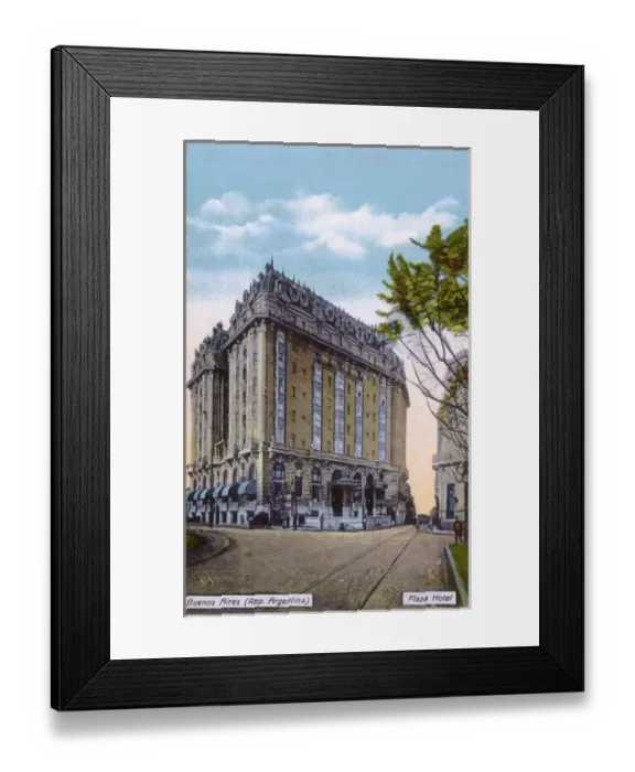 Framed Print : Plaza Hotel, Buenos Aires, Argentina, South America Framed Print : Plaza Hotel, Buenos Aires, Argentina, South America