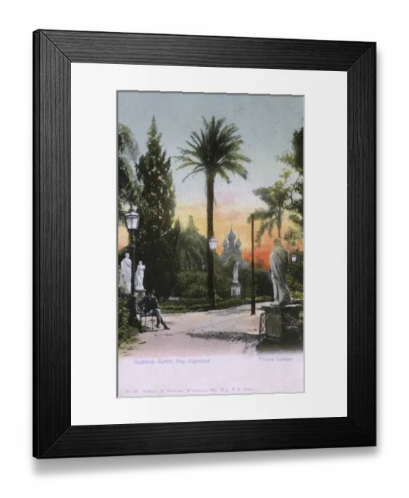 Framed Print : Lezama Park, Buenos Aires, Argentina, South America Framed Print : Lezama Park, Buenos Aires, Argentina, South America