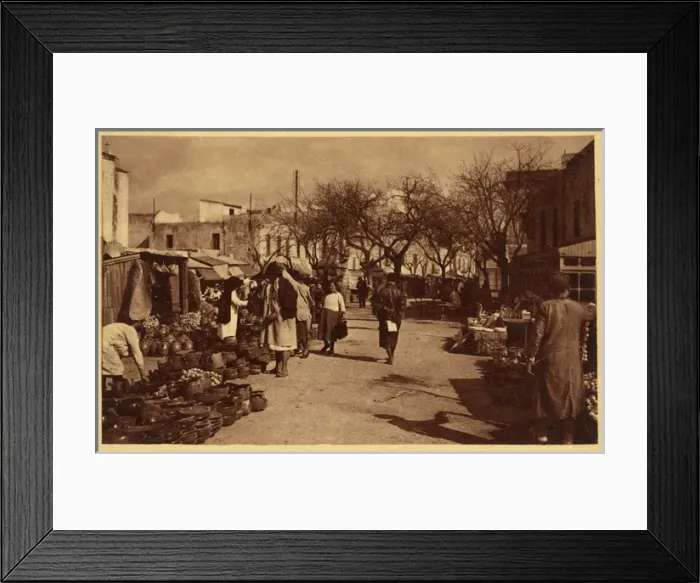 Framed Print : Place de France, Bizerte (Bizerta), Tunisia, North Africa Framed Print : Place de France, Bizerte (Bizerta), Tunisia, North Africa