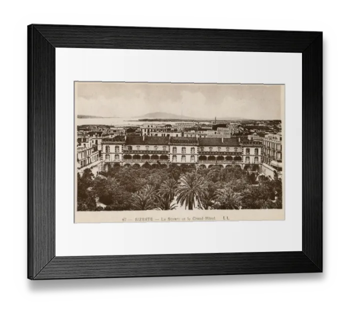 Framed Print : Grand Hotel, Bizerte (Bizerta), Tunisia, North Africa Framed Print : Grand Hotel, Bizerte (Bizerta), Tunisia, North Africa