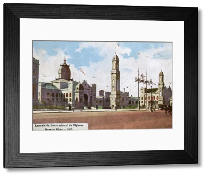 Framed Print : International Hygiene Exhibition, Buenos Aires, Argentina Framed Print : International Hygiene Exhibition, Buenos Aires, Argentina
