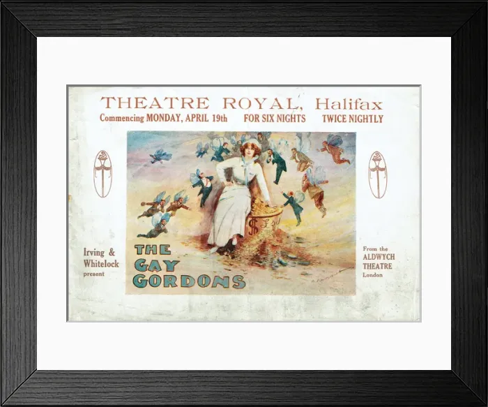 Framed Print : The Gay Gordons by Seymour Hicks Framed Print : The Gay Gordons by Seymour Hicks