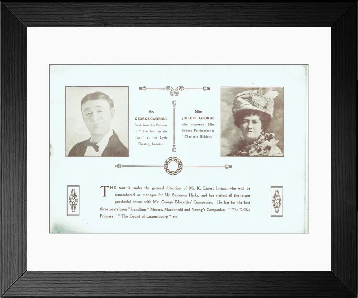 Framed Print : The Gay Gordons by Seymour Hicks Framed Print : The Gay Gordons by Seymour Hicks