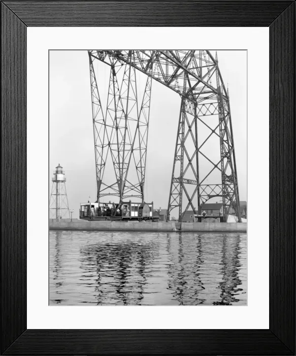 Framed Print : The Aerial bridge car, Duluth, Minnesota, USA Framed Print : The Aerial bridge car, Duluth, Minnesota, USA