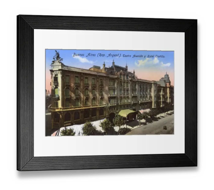 Framed Print : Theatre and Hotel, Buenos Aires, Argentina, South America Framed Print : Theatre and Hotel, Buenos Aires, Argentina, South America